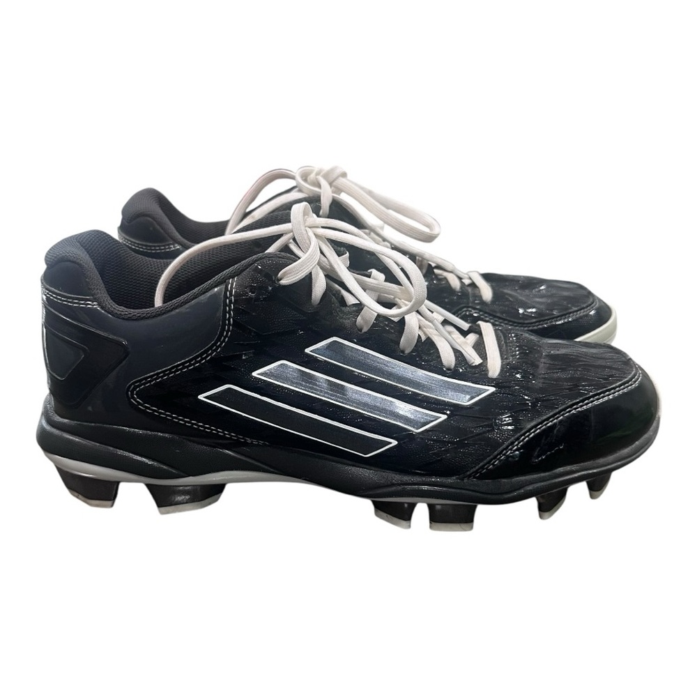 Softball Cleats ADIDAS Power Alley 2  W,‎ Black/White Shoe Size 9 US Nice